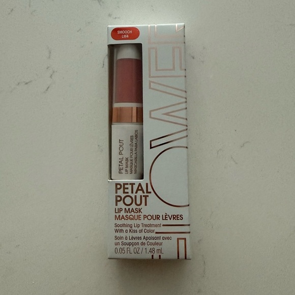 Flower by Drew Petal Pout Lip Mask - Smooch - Rosy Pink/Lemon Sugar‎ Scent - NWB - Picture 4 of 5